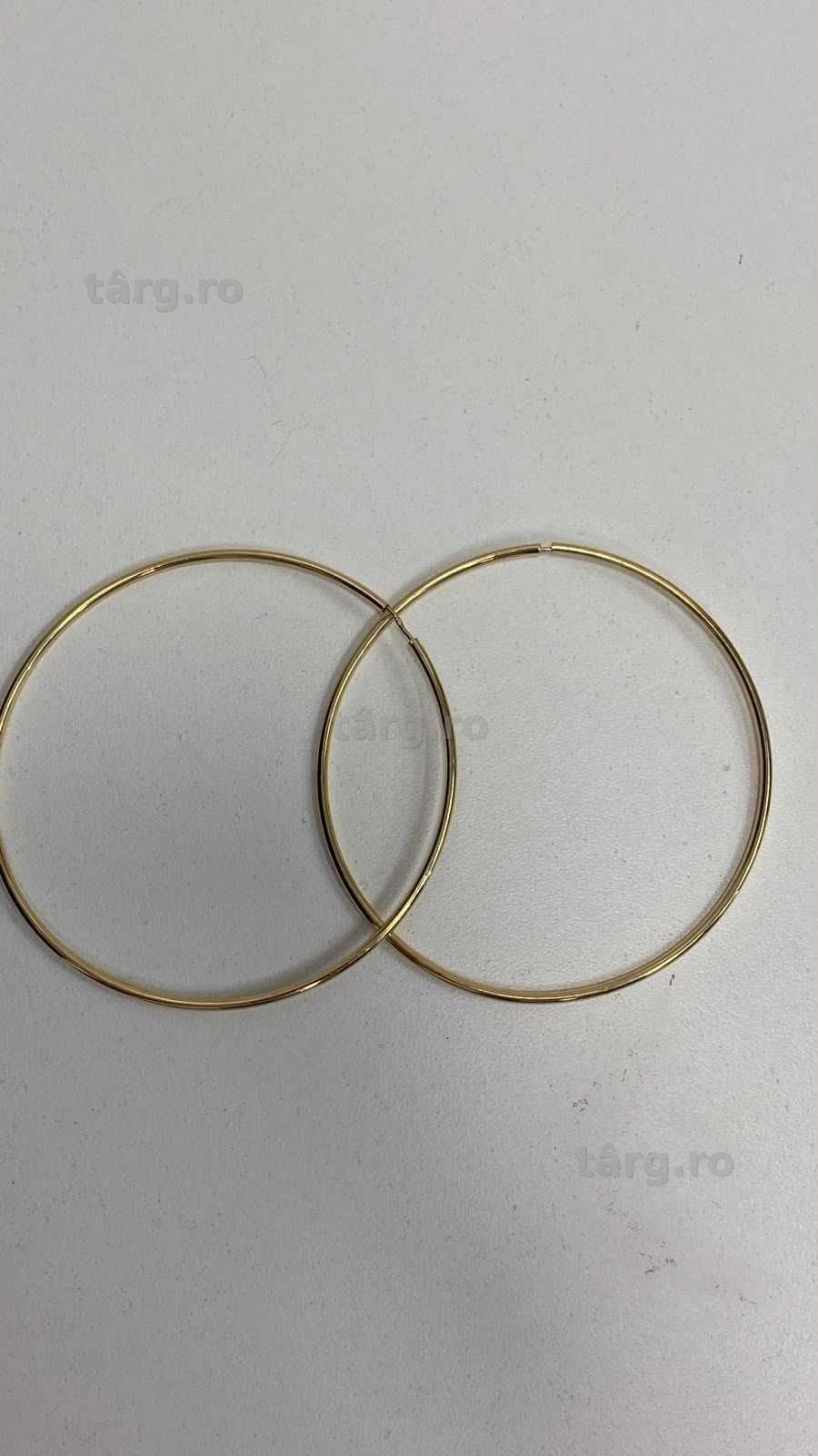 (AG13) Cercei aur 14K 5.82g (b.56332) Garantie 2 ani!