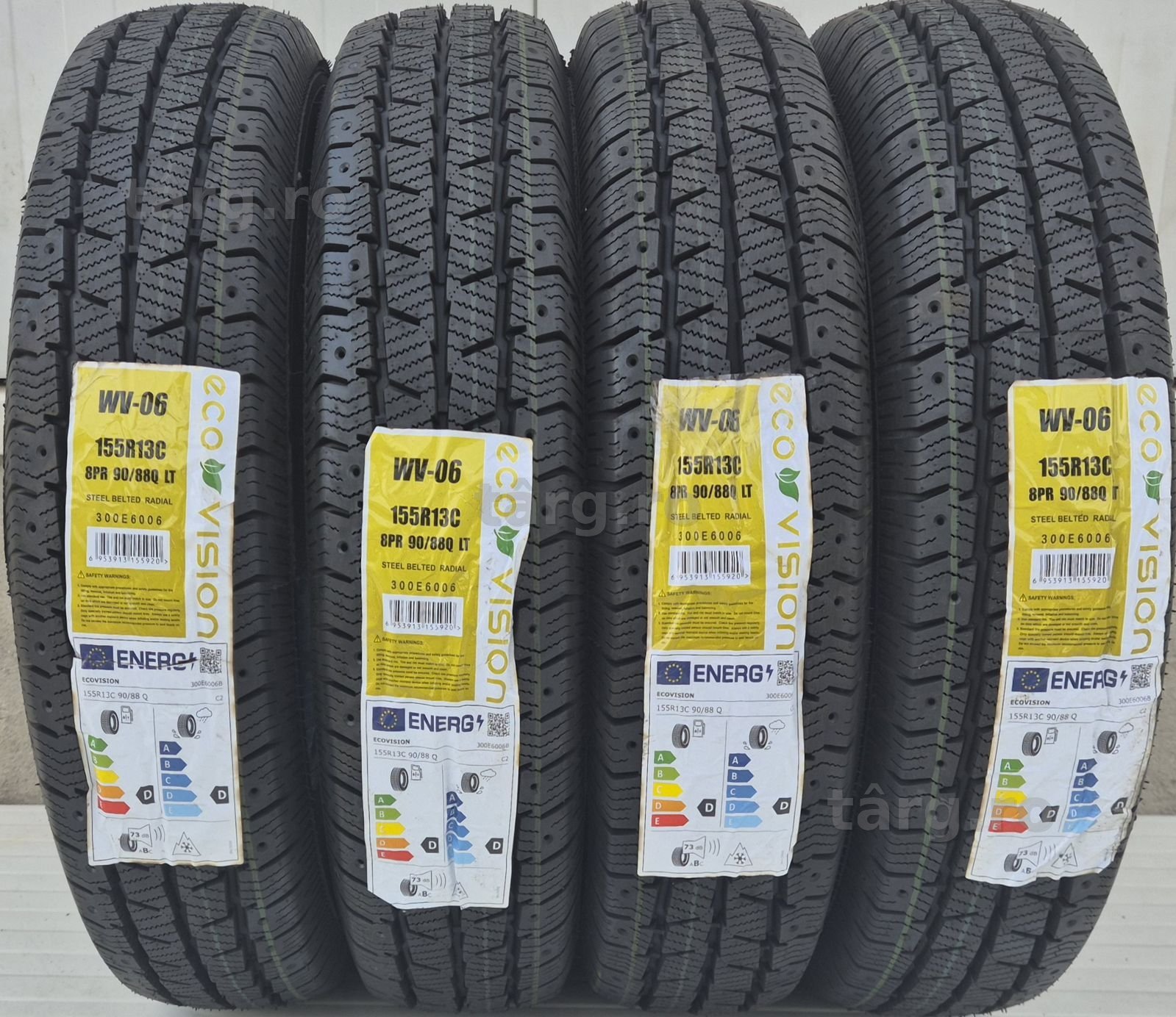 155 R13C (155/80 R13C), 90Q, ECOVISION WV-06, Anvelope de iarna M+S