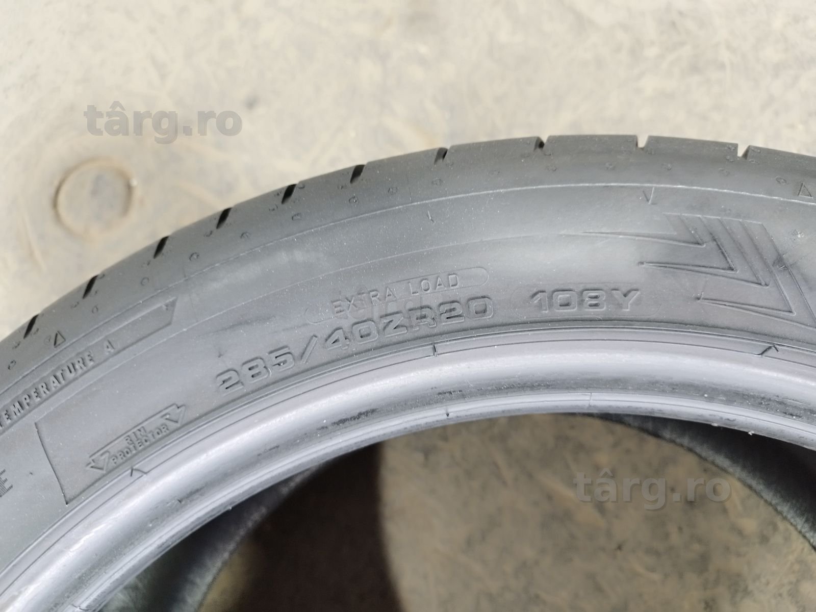 4 anvelope de vară Dunlop  Sport Max 285/40/20 5