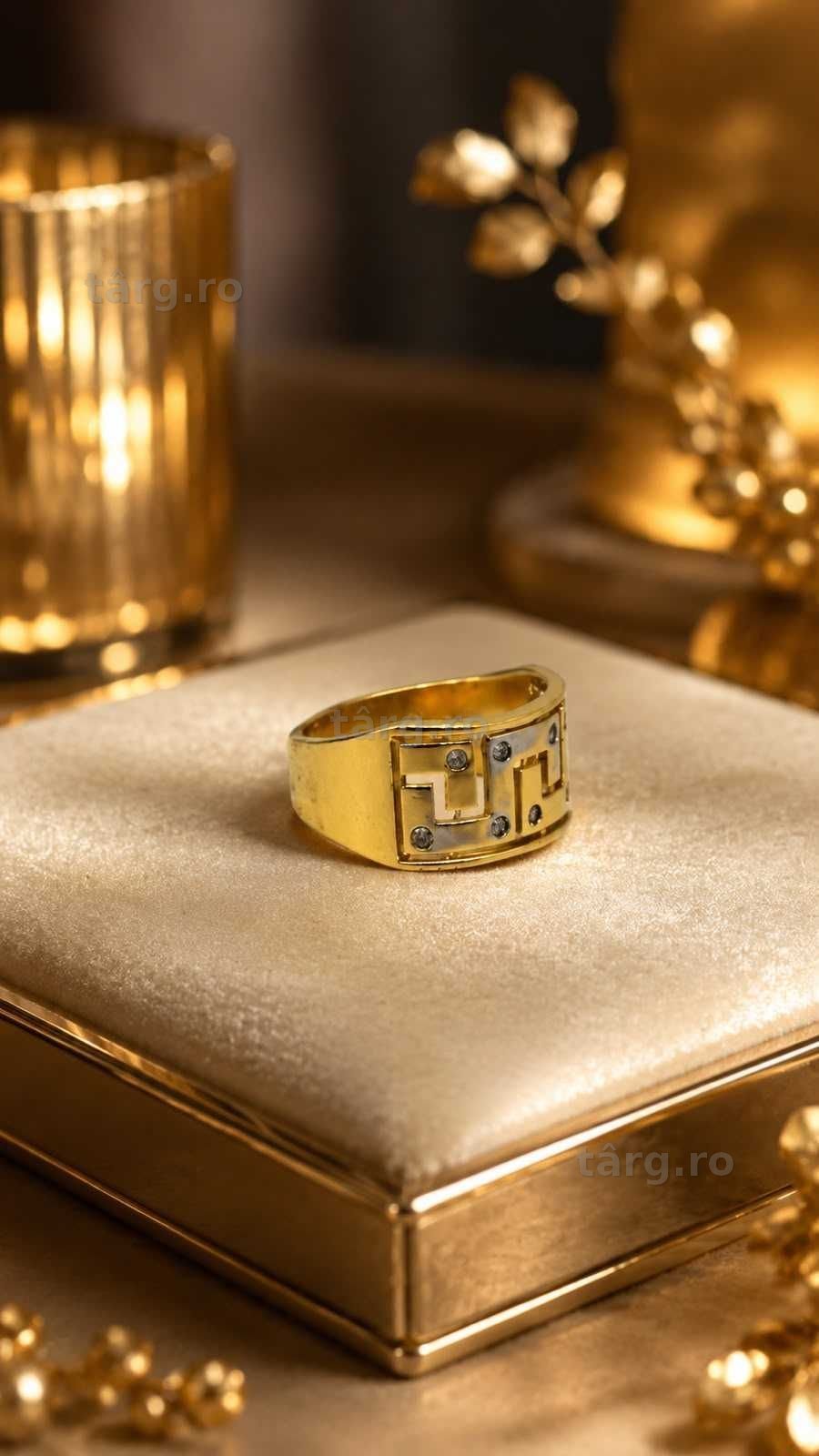 Inel aur 14K 5.23g ( Galata B8875.5 ) - Garantie 2 ani! 2