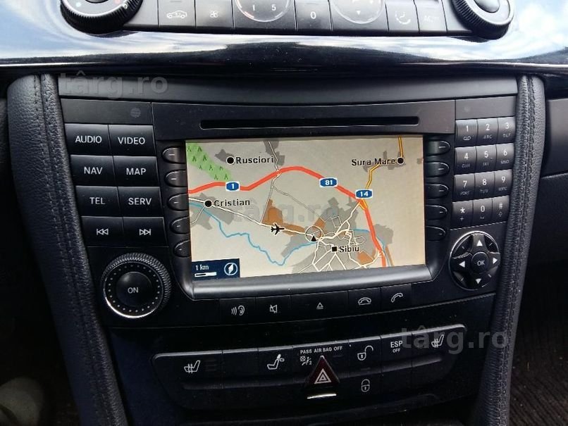 DVD hărți navigație Mercedes-Benz E-Class W211 și CLS C219 Navigație Comand APS NTG1