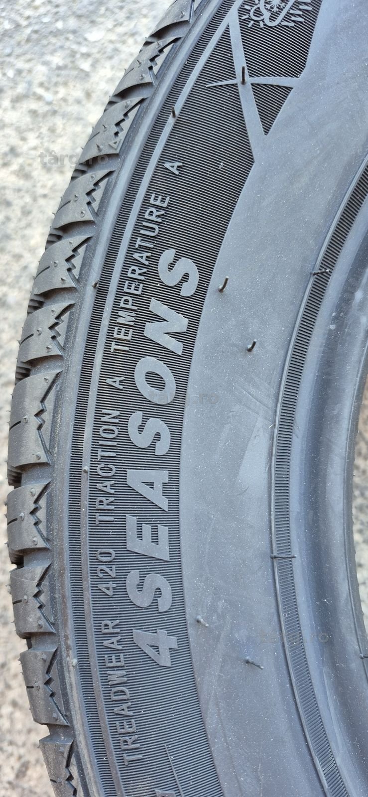 4 anvelope M+S noi Tercelo 155/65/13,dot 2025.Pretul este pe bucata. 7