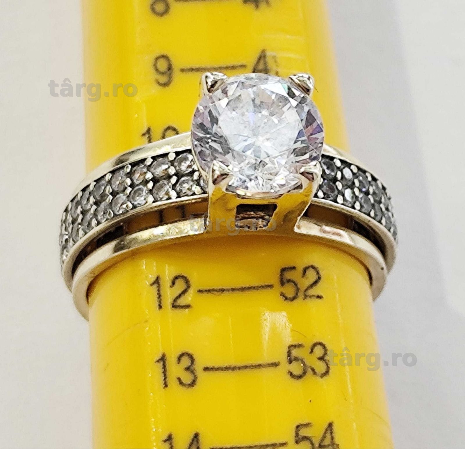 Inel aur 14 K 4.26gr (AG35 B 28501.5/3 Garantie 2 ani ! 5