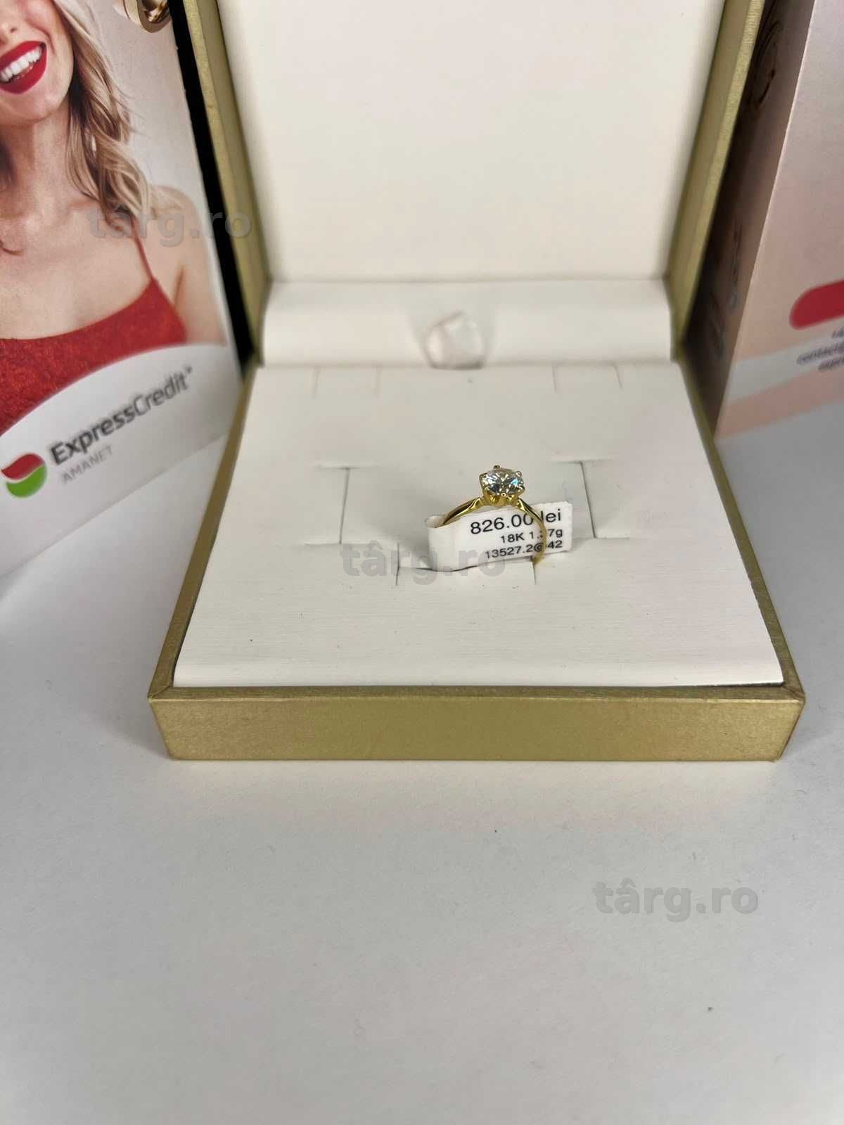 Inel aur 18K 1.37gr (AG42 B.13527.2) GARANTIE 24 LUNI