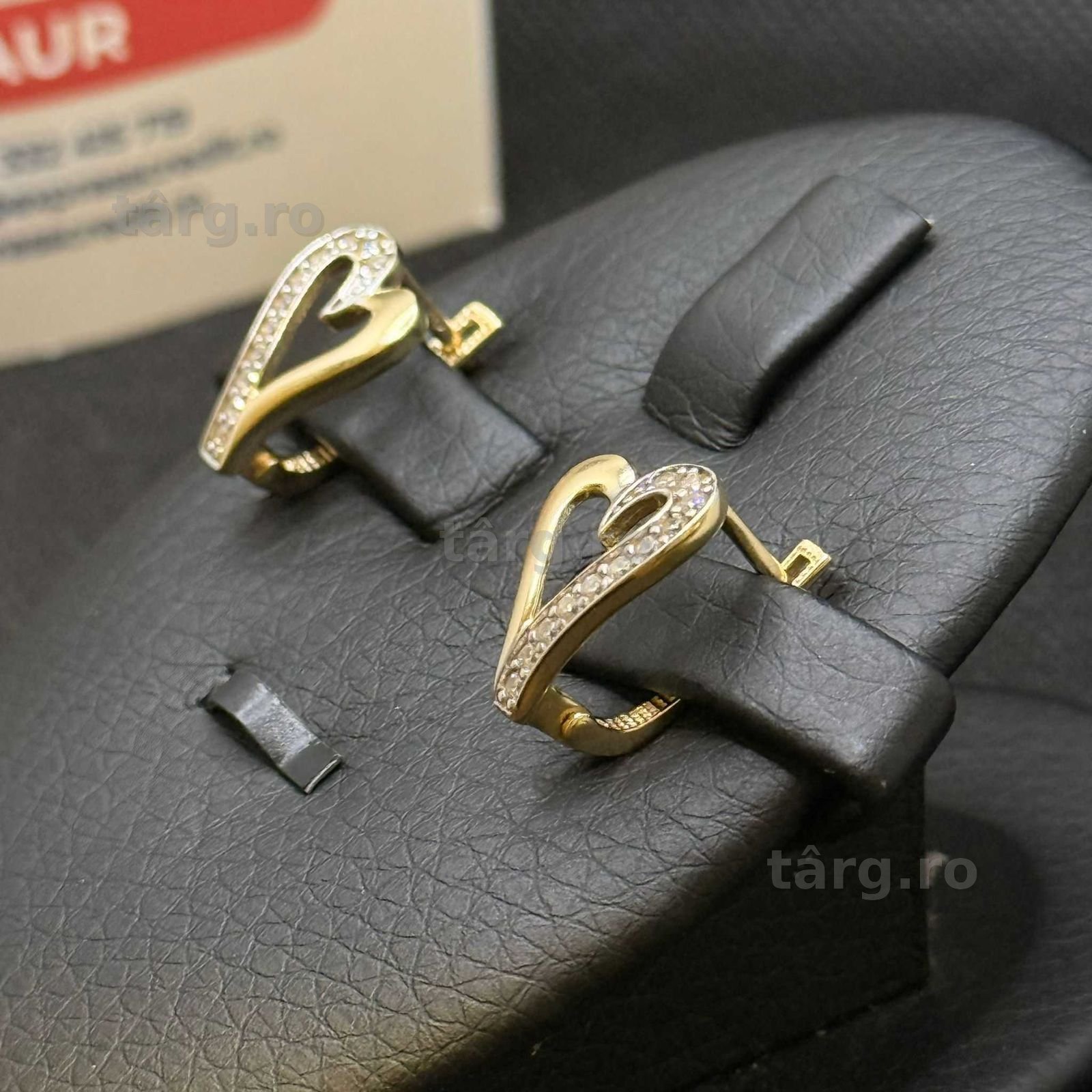 Cercei aur 14K 3.19g (AG15 Gara 1 B33797.1) Garantie 2 ani! 3