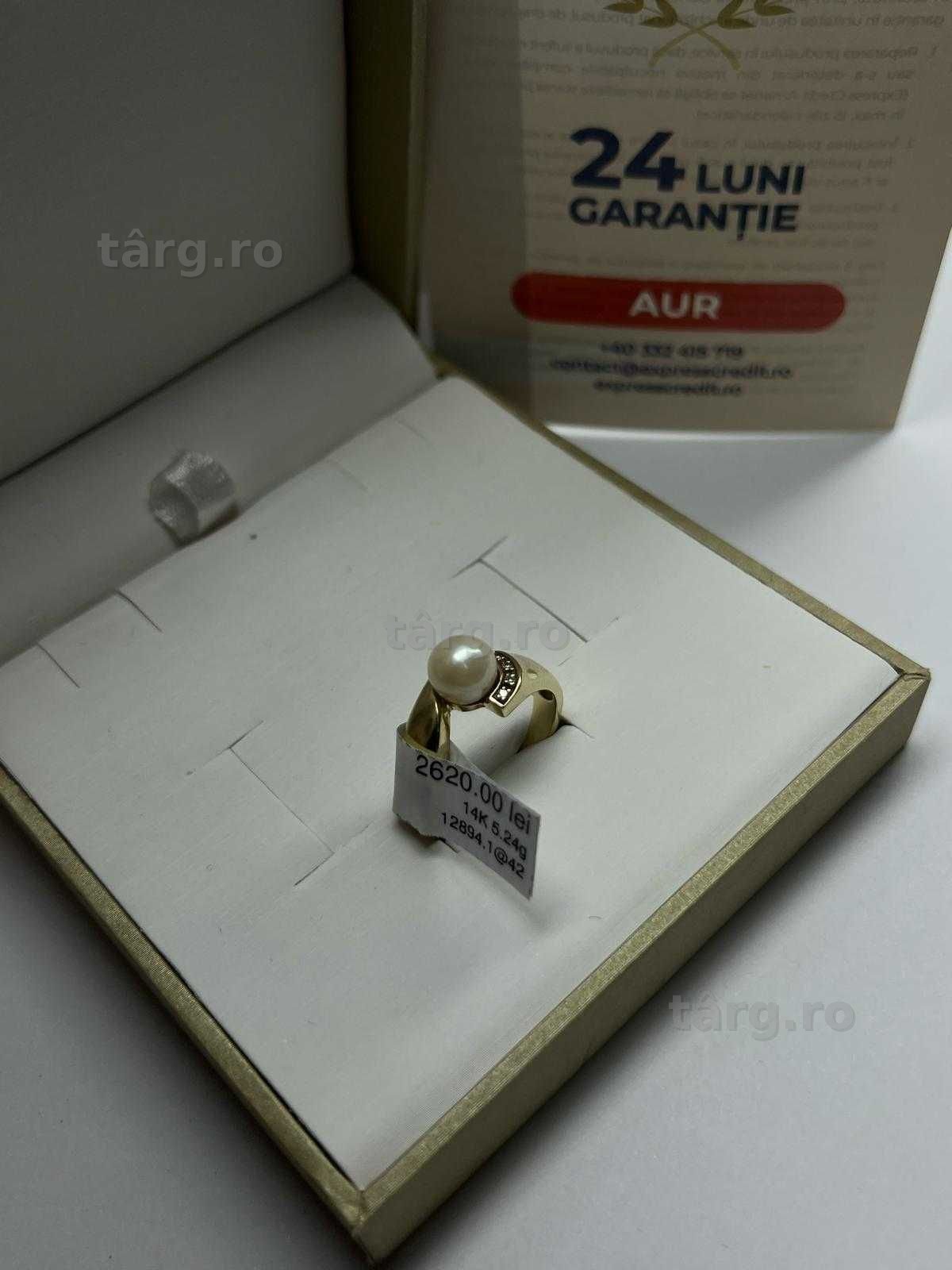 (AG42) Inel aur 14k 5.24g b12894- Garantie 2 ani!