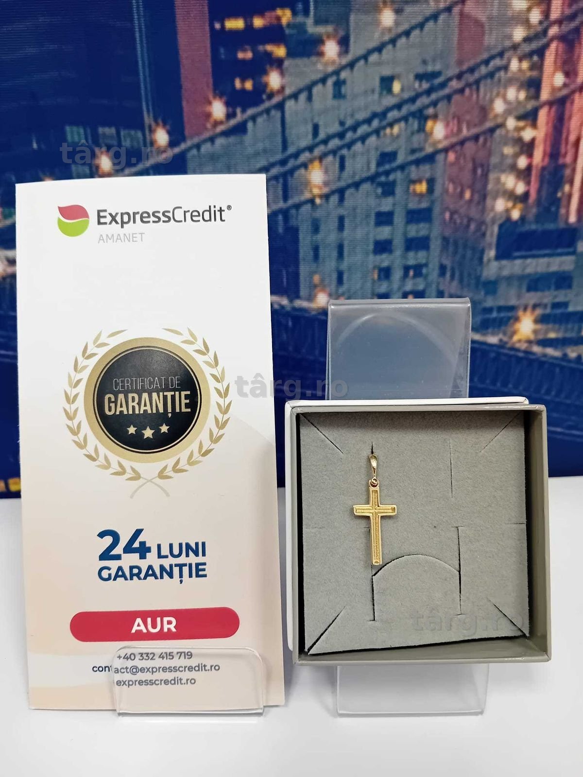 Medalion aur 14k 1.15g [34811.2/30 Pacurari 2] Garantie 2 ani!!