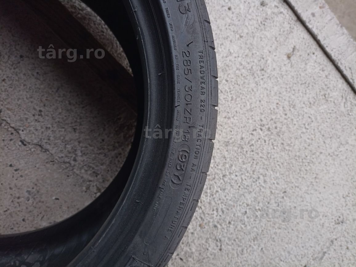 2 anvelope de vara Michelin 285/30 ZR18 5