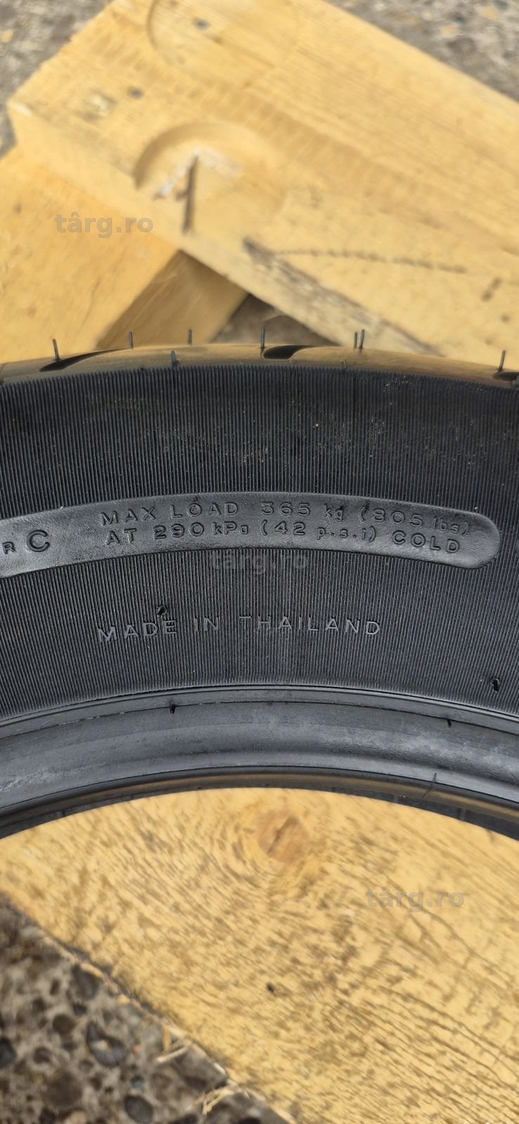 O anvelopa moto noua Michelin 130/90 B16,dot 2019. 7
