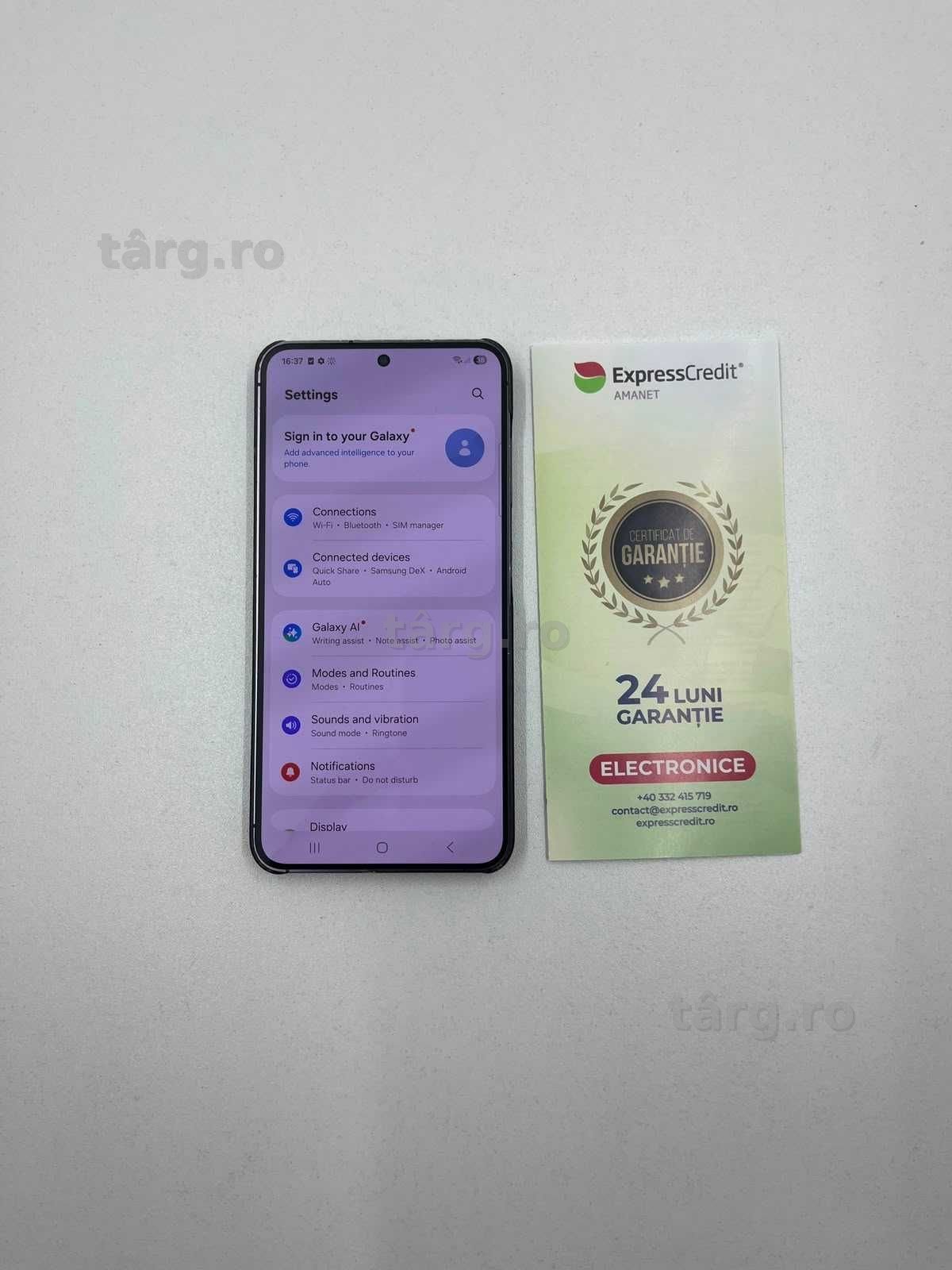 Telefon Samsung Galaxy S24 ( Ag25 Belvedere B.42948 ) Garantie 2 ani !