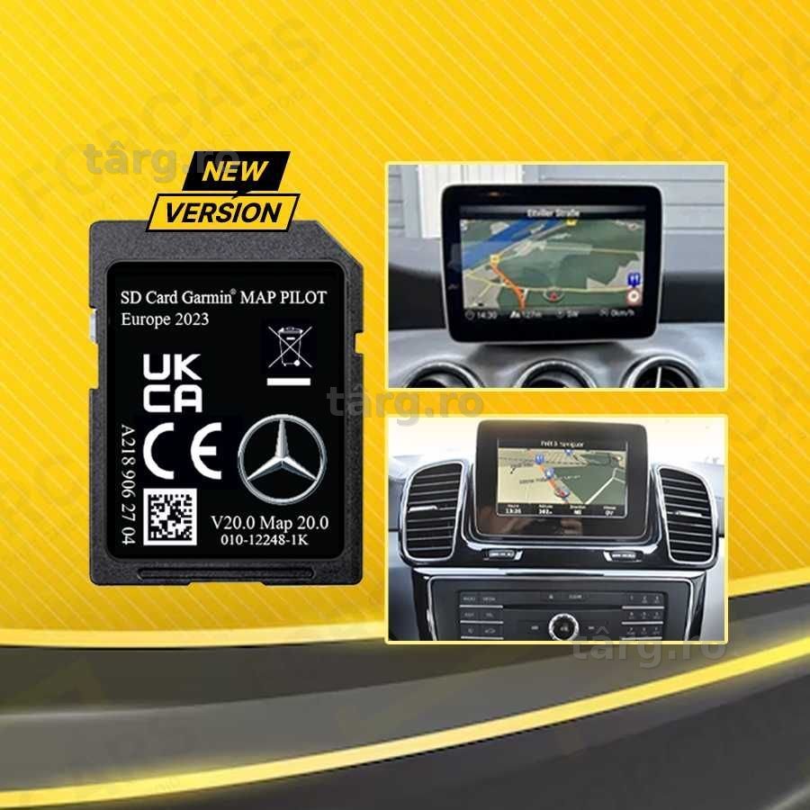 Card navigație Mercedes-Benz Audio20 A B C CLA E GLA GLE Europa 2025