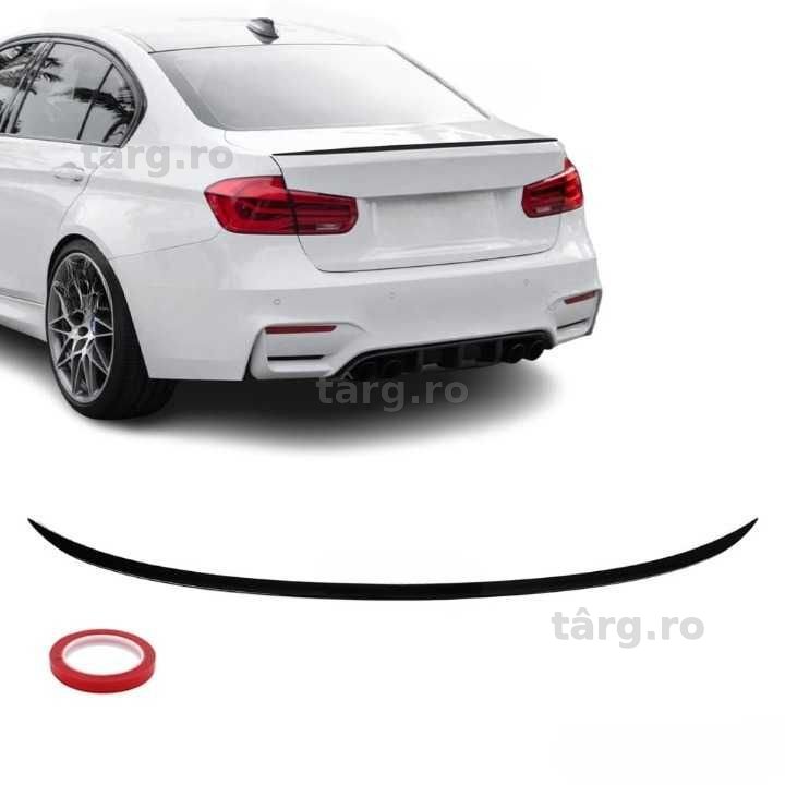Eleron Lip Codita Portbagaj BMW Seria 3 F30 M3 SLIM, Negru Lucios