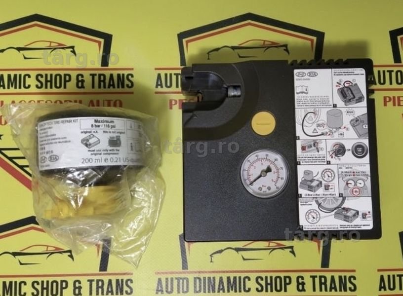 Compresor auto umflat roti kit pana original Hyundai- Kia 120w 12 V