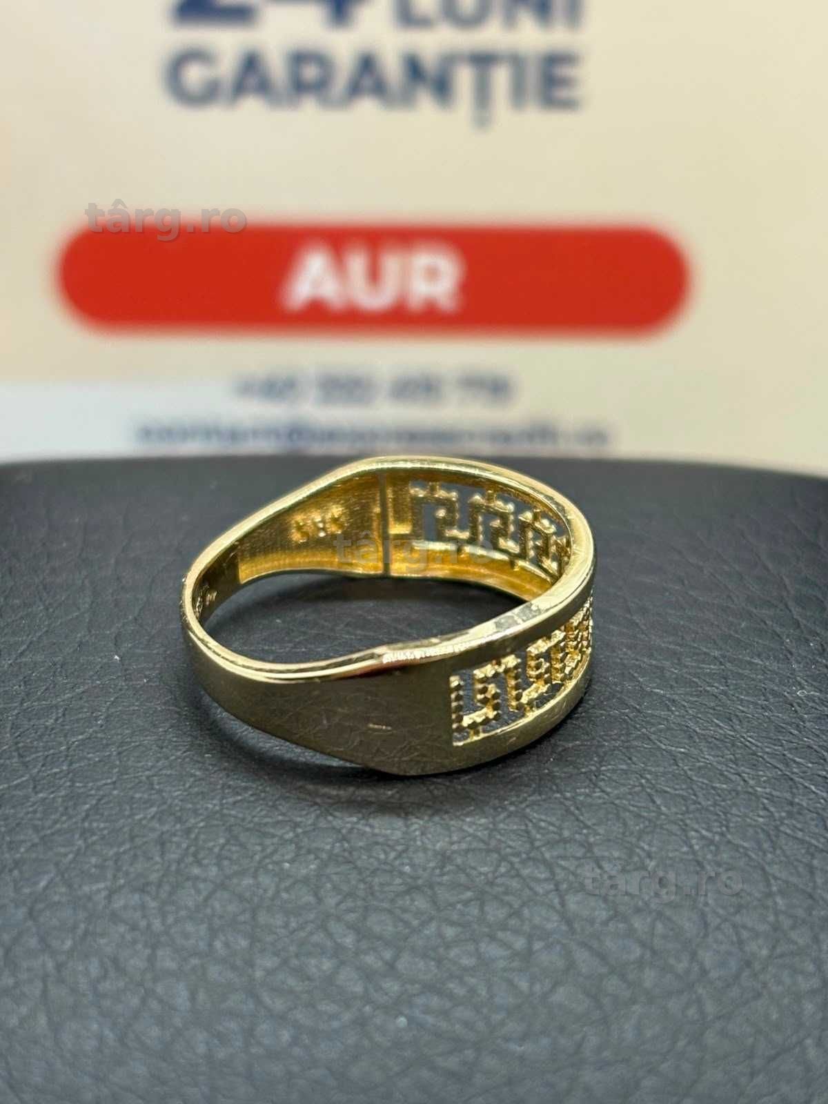 Inel aur 14k 1.92g (B.25792.2 AG31 Barboi) Garantie 2 ani! 2