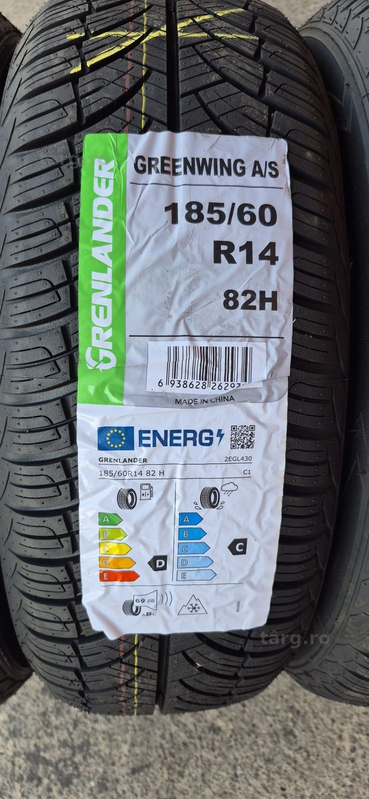 4 anvelope M+S noi Grenlander 185/60/14,dot 2026.Pretul este pe bucata. 3