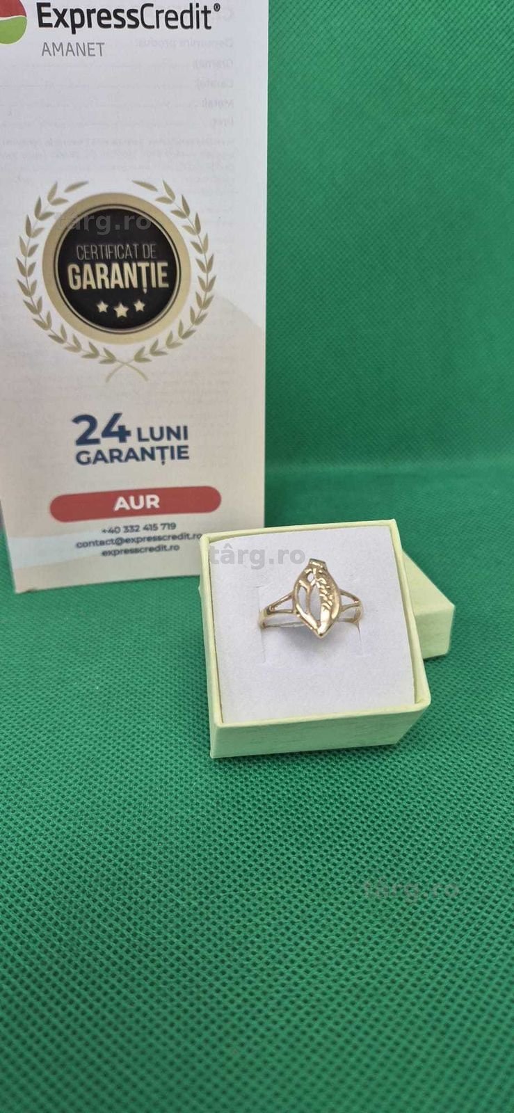 Inel din aur (AG32 B34060.1-ag35) 2 ANI GARANTIE!