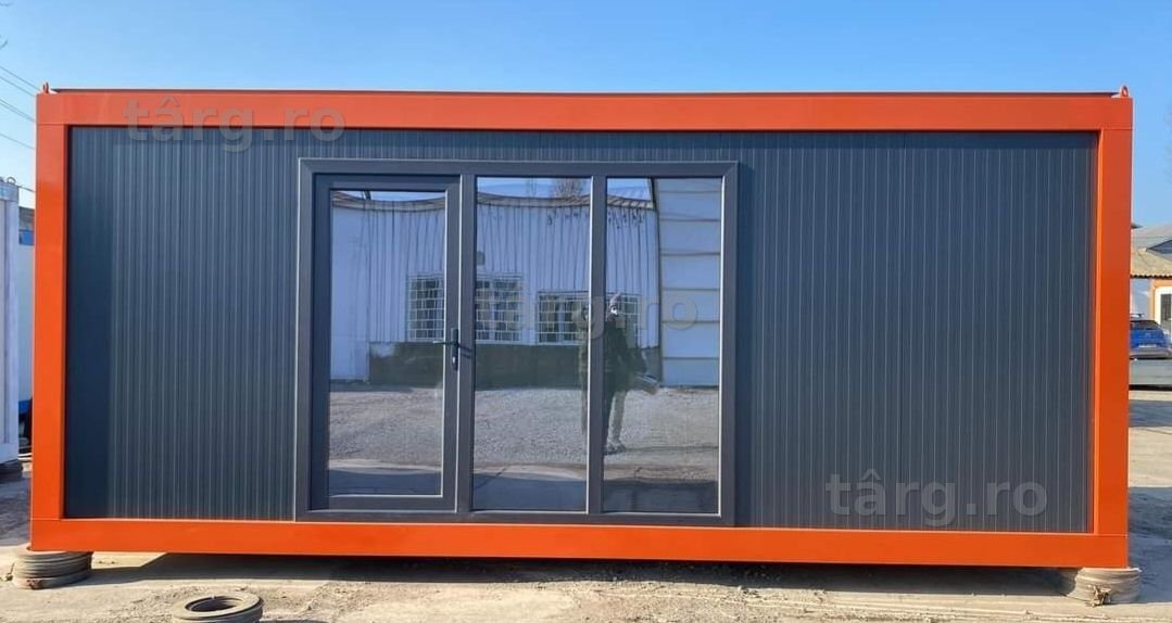 Vand containere modulare tip birou vitrina