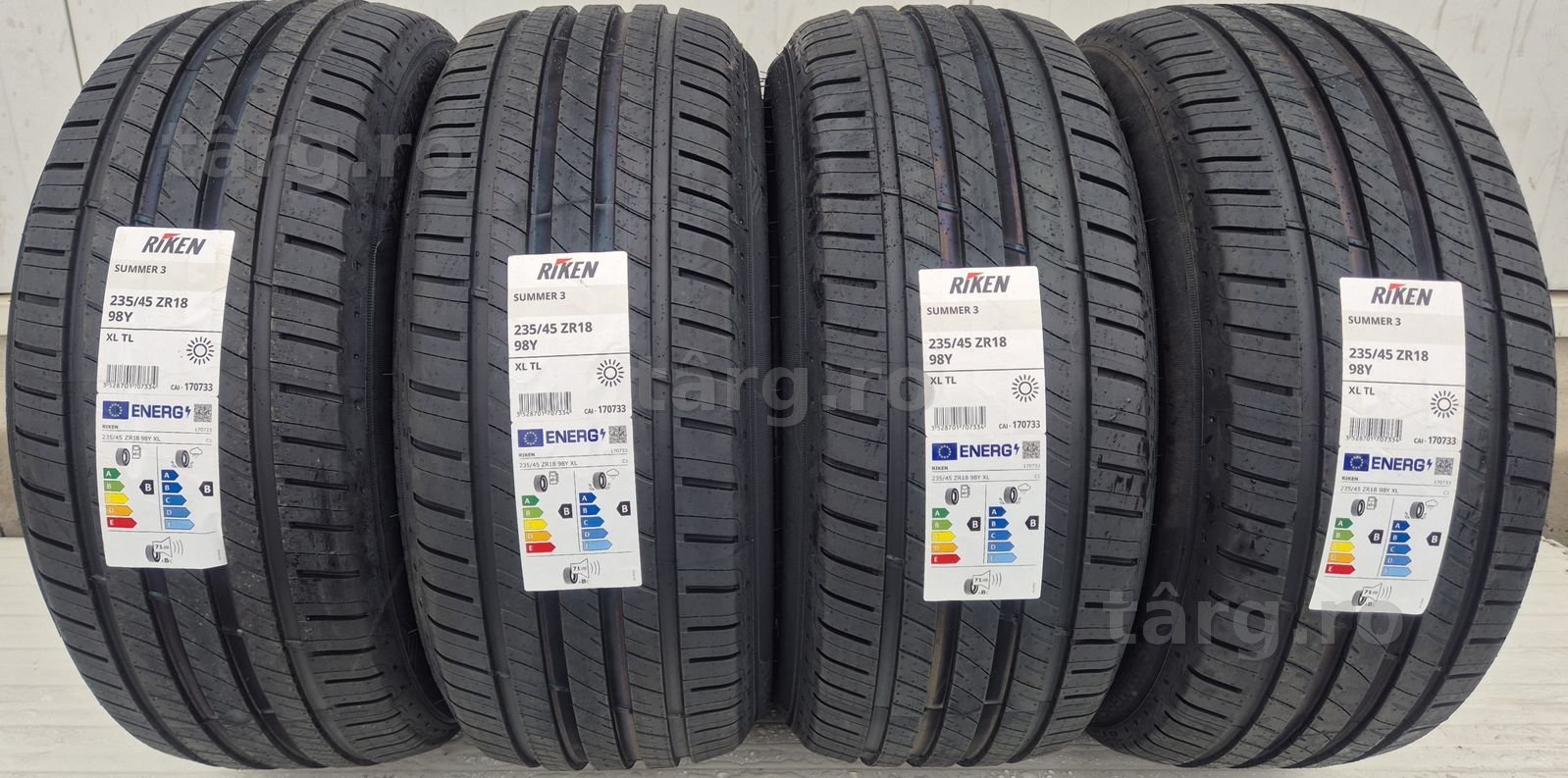 235/45 R18 98Y RIKEN (By Michelin) Summer 3 XL Anvelope de vara B/B/71