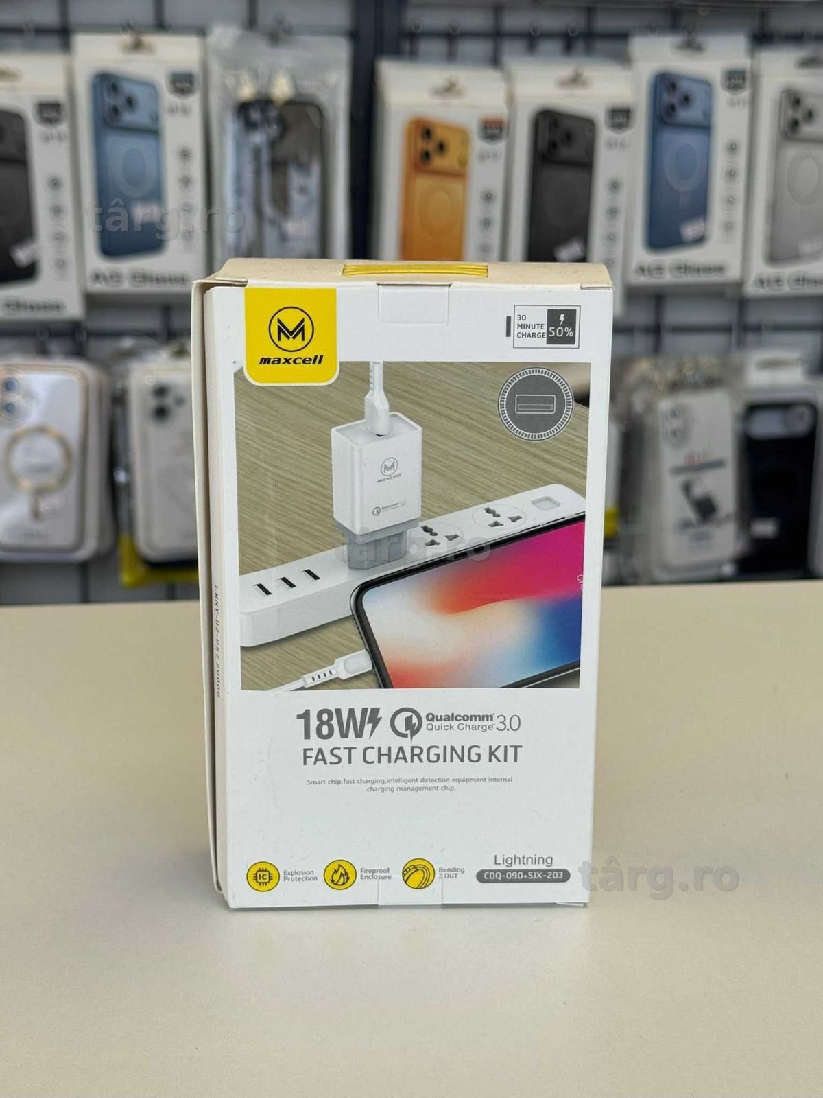 Incarcator cu cablu USB A-Lightning, 18w 2