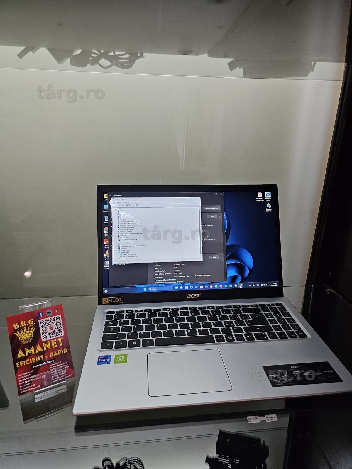Lenovo Acer Aspire 5 Amanet BKG