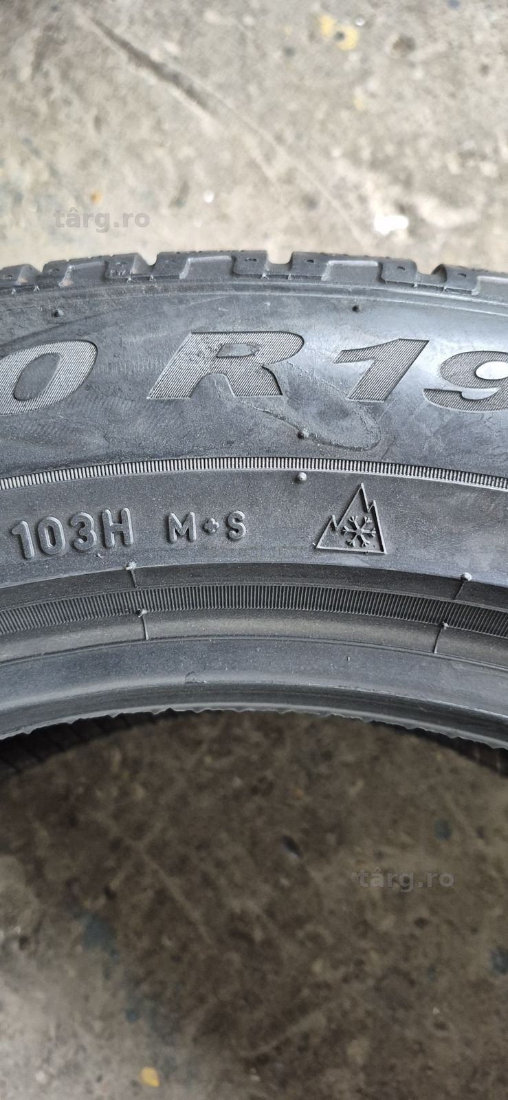 4 anvelope iarna Pirelli 255/50/19,dot 2020.Pretul este pe bucata. 7