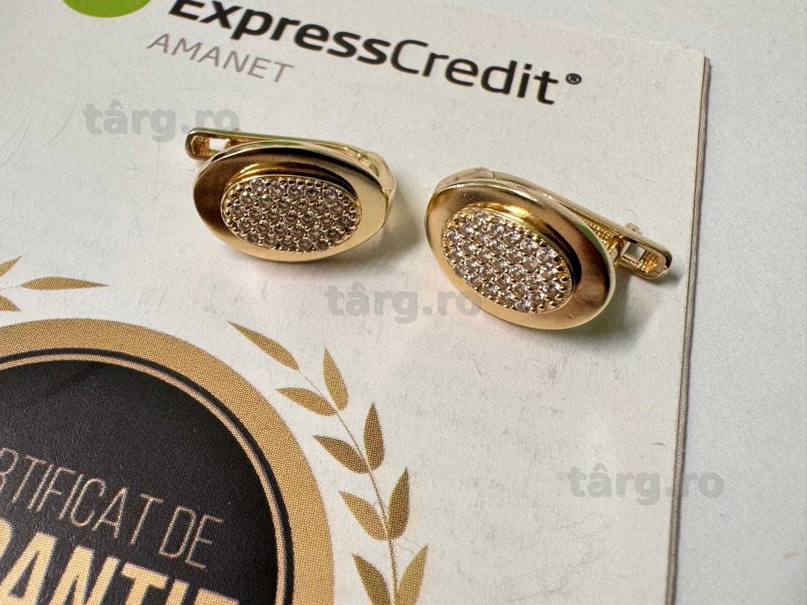 Cercei 14k 3.52g (B.60731-Tatarasi) Garantie 2 ani! 1695 lei