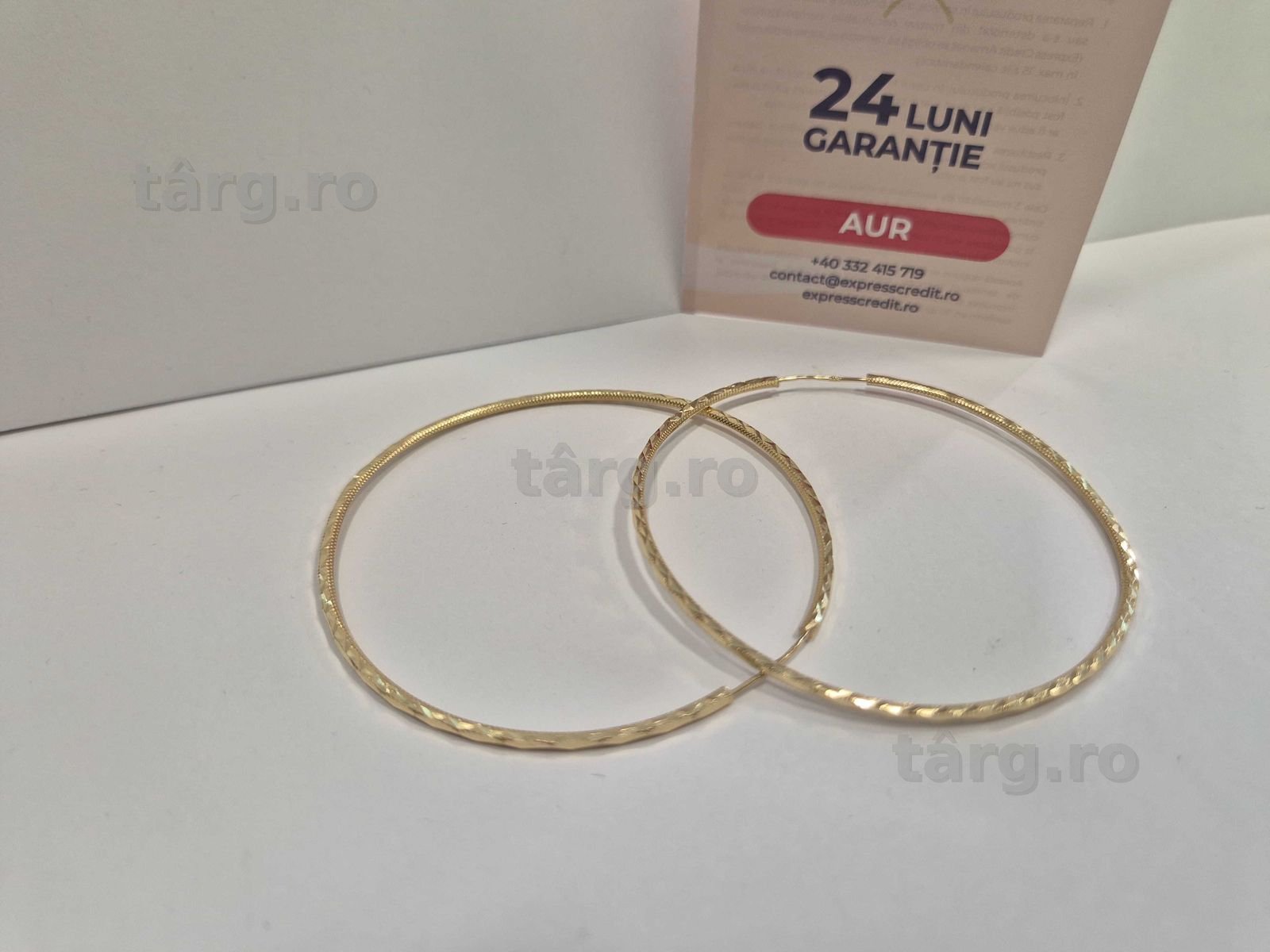 Cercei Aur 14K 5.13g (ECA 39 / B.18241.1) Garantie 2 ani!