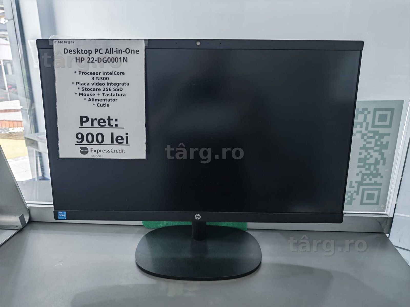 All-in-one HP22-DG0001N (Ag44 B46187) - Garantie 2 ani!