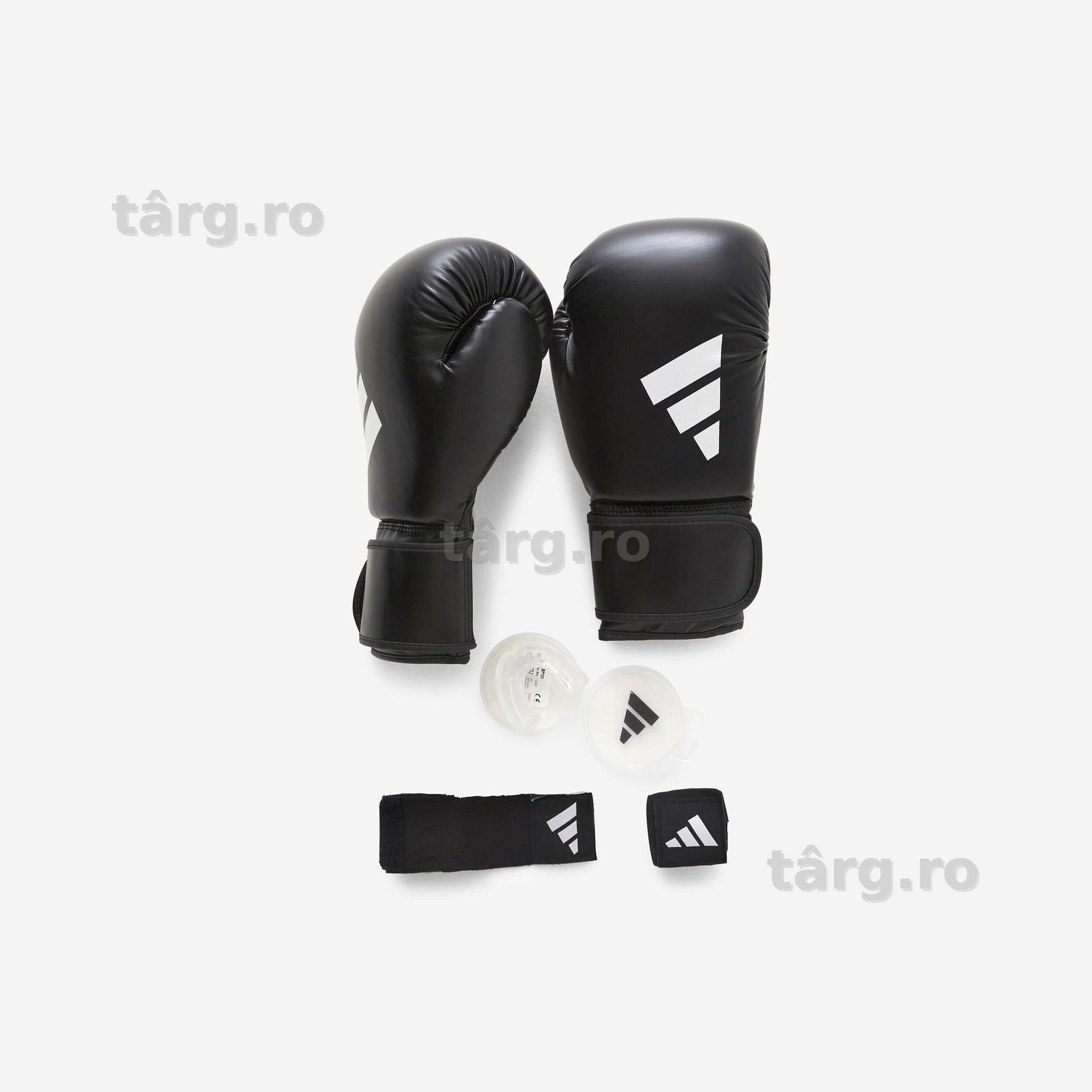Set Box Adidas: Mănuși, benzi, protecție - produs resigilat Decathlon