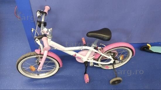 bicicleta copii doctogirl 500 16 inch - (SecondHand) Decathlon