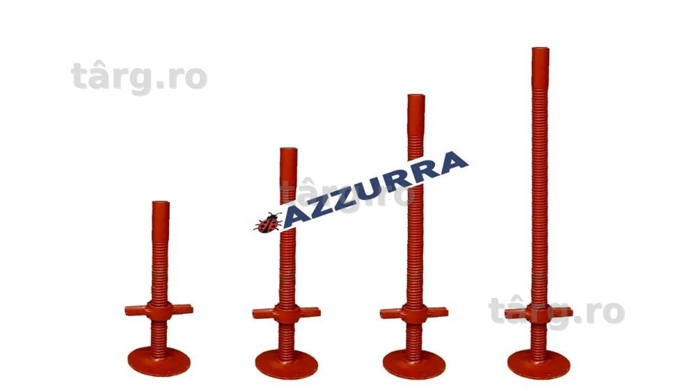 picioare schele reglabile vopsite/ zincate 35 50 75 100cm