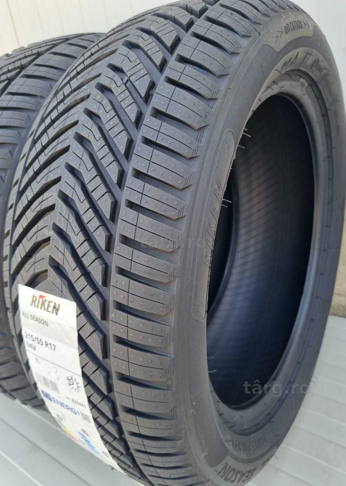 215/55 R17, 94V, RIKEN (by Michelin), Anvelope all season M+S 3