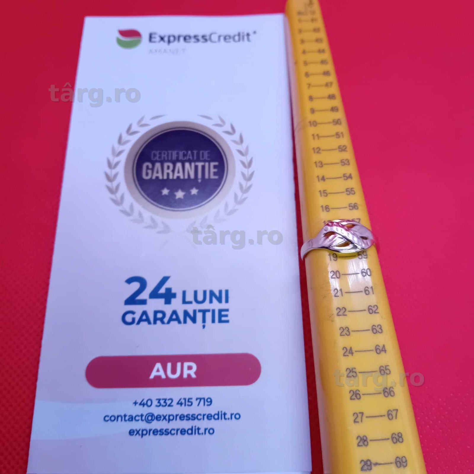 Inel aur 14k 1.83 g (Ag4 Dacia B50973.1)-Garantie 2 Ani 4