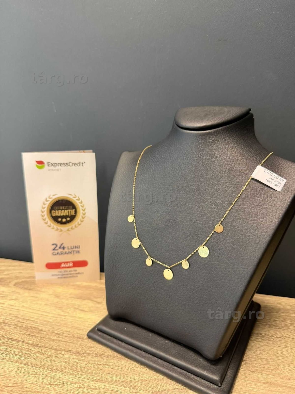 (AG51) Lant aur 14K 3.05g B1663.1 - Garantie 2 ani!