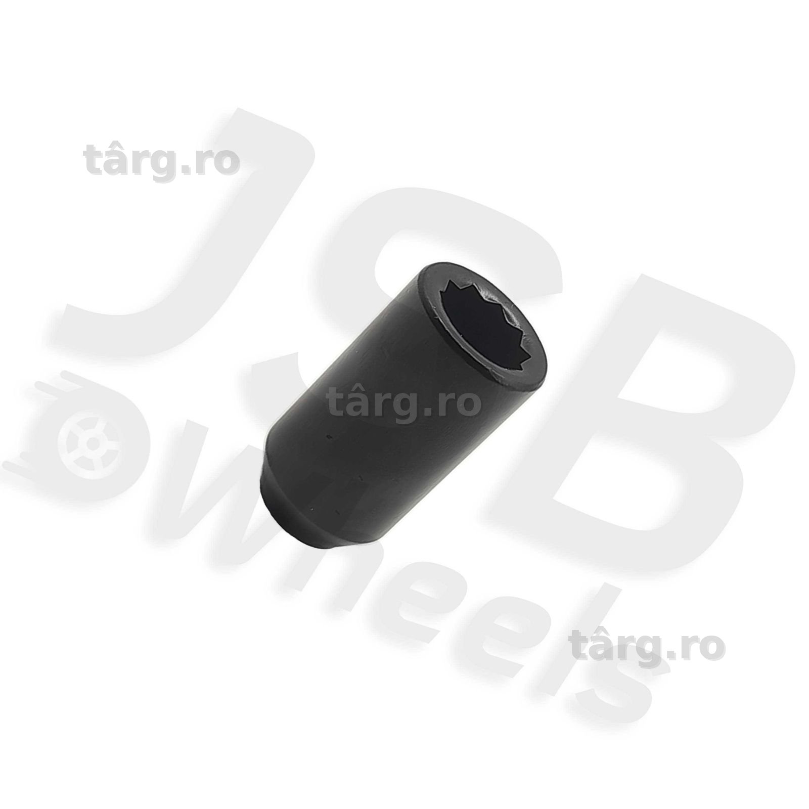 Piulite jante cap imbus noi negre 1/2" UNF pentru Jeep
