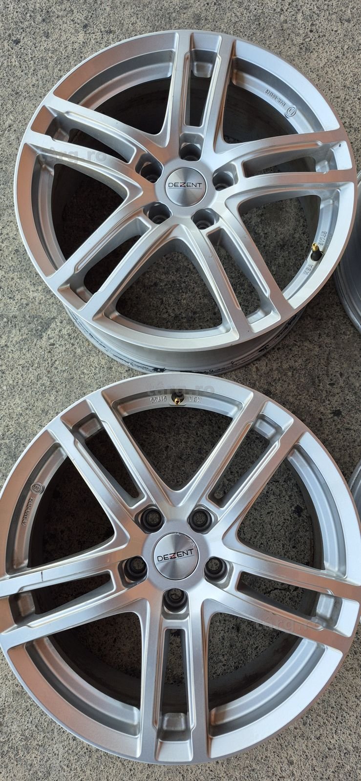 Set jante aliaj R18; 7 1/2 J×18H2,ET.50. 2
