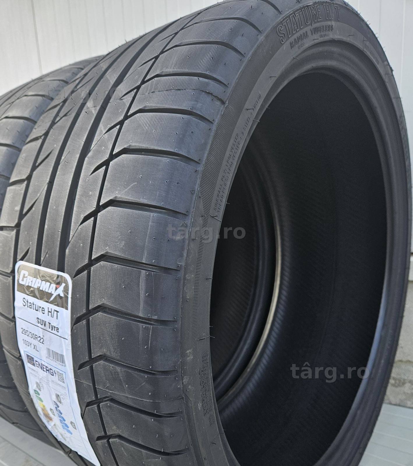 295/30 R22 103Y XL, GRIPMAX Stature H/T, Anvelope de vara PROMO 4