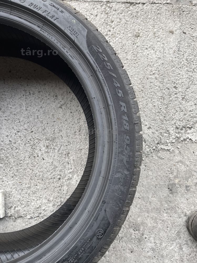 4 anvelope noi de iarna pirelli RFT 225/45/18 dot 2019 7