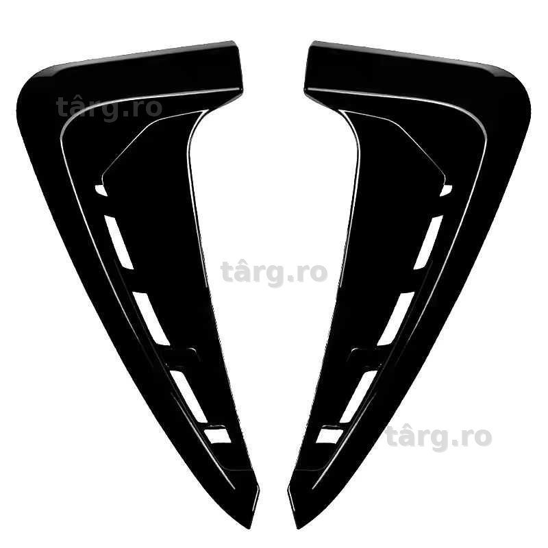 Set 2 Extensii Ornamente Aerisiri Aripi Aripa BMW X5 F15 Negru Lucios
