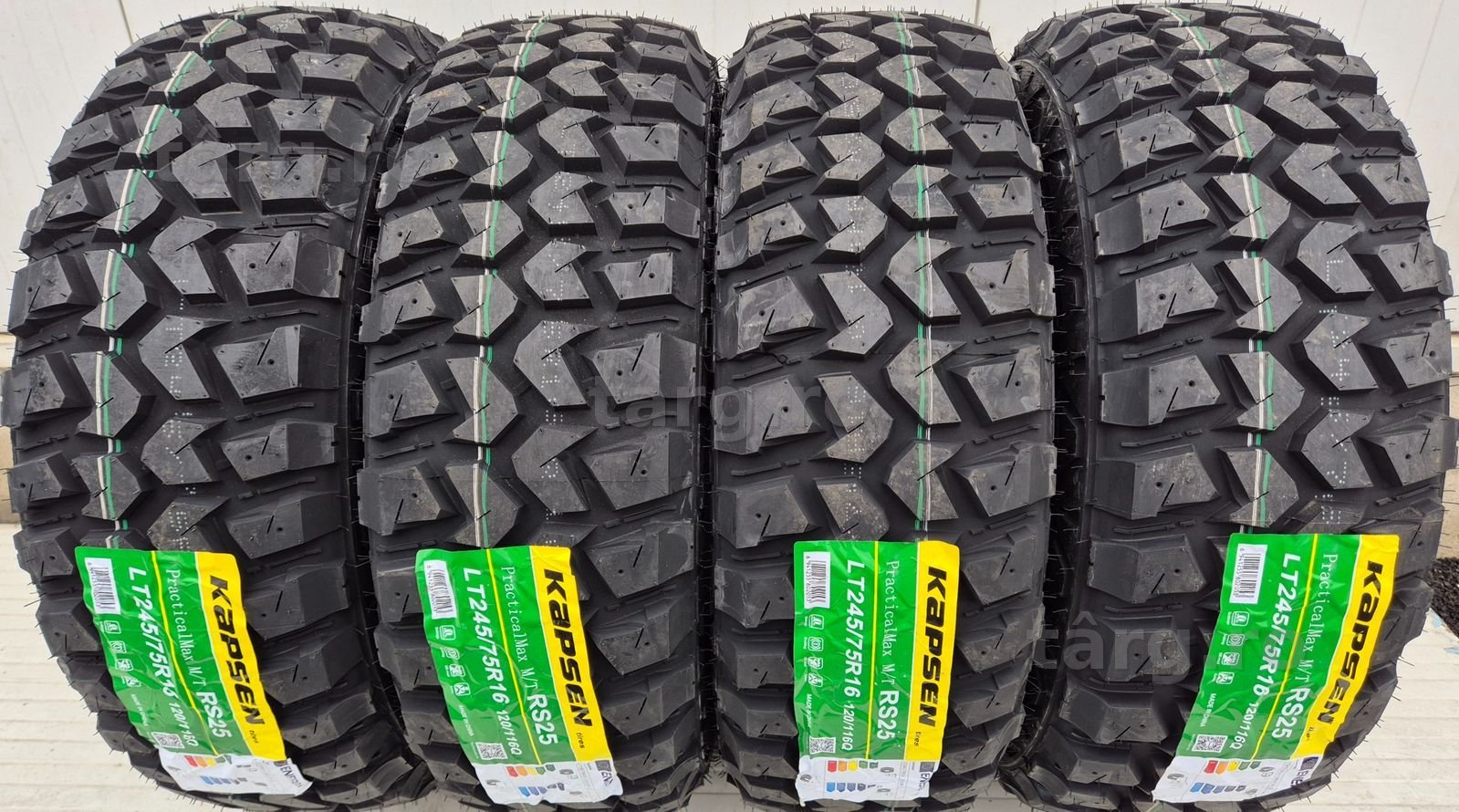 245/75 R16, 120Q, KAPSEN RS25, Anvelope Mud Terain M+S