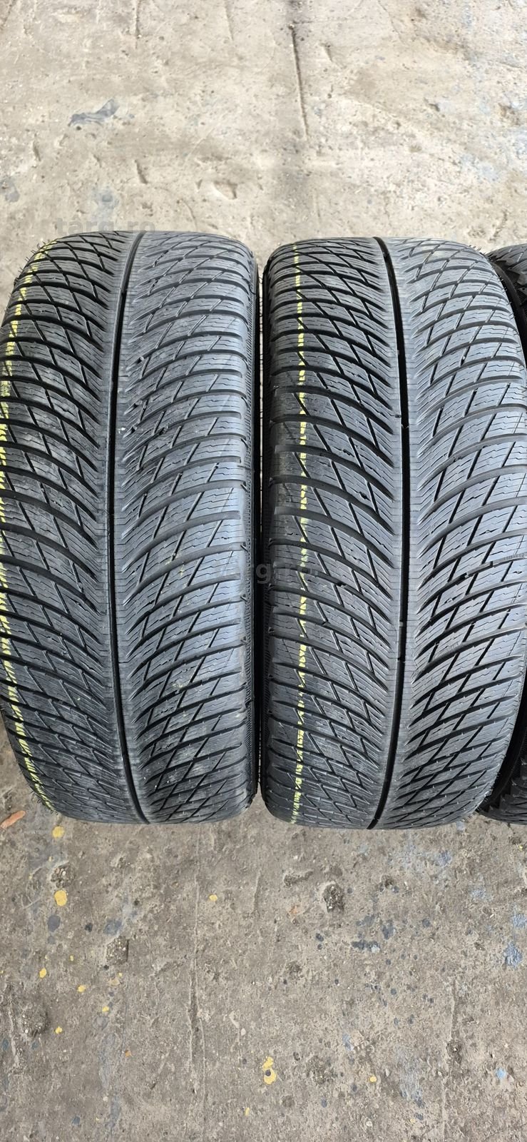 4 anvelope iarna Michelin,fata 235/45/19,spate 255/40/19.Pret/bucata. 2