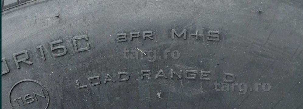 225/70 R15C, 116N (1250 kg/anvelopa), SECURITY, Anvelope M+S 3
