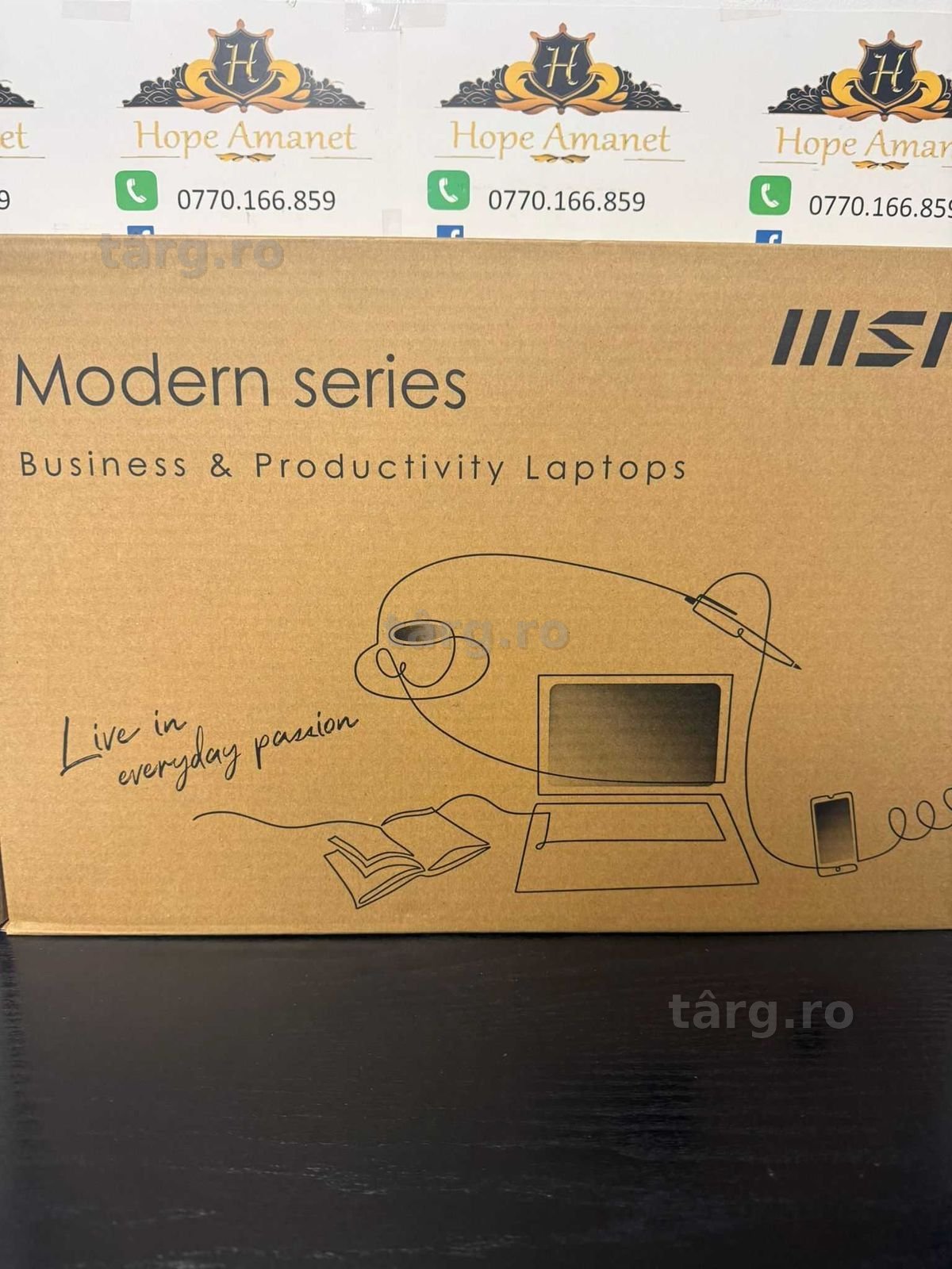 Hope Amanet P10/Msi Modern 15 B7M Sigilat/Amd Ryzen 5-7430U