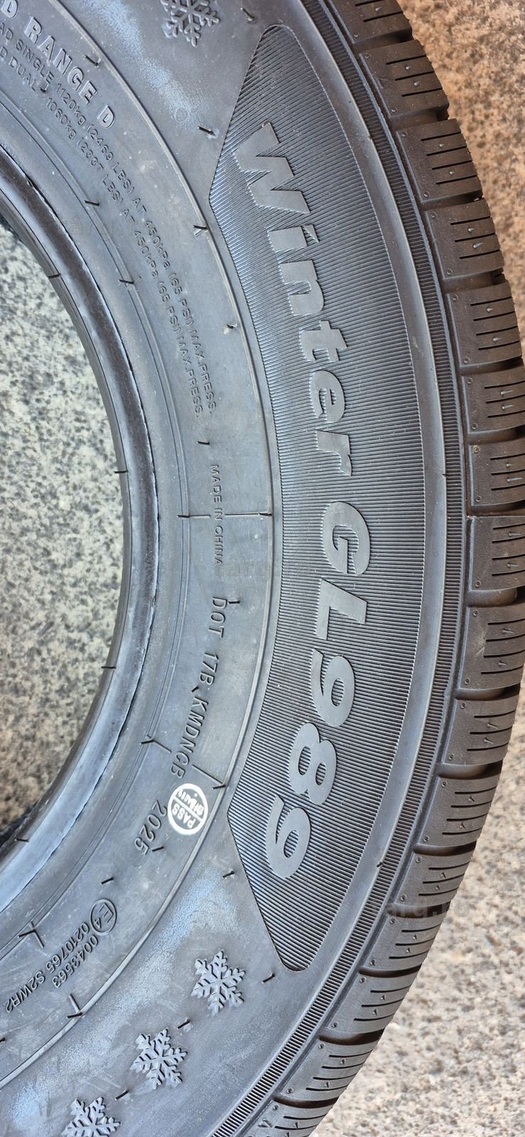 4 anvelope iarna noi Grenlander 225/70/15C,dot 2025.Pretul este pe bucata. 5