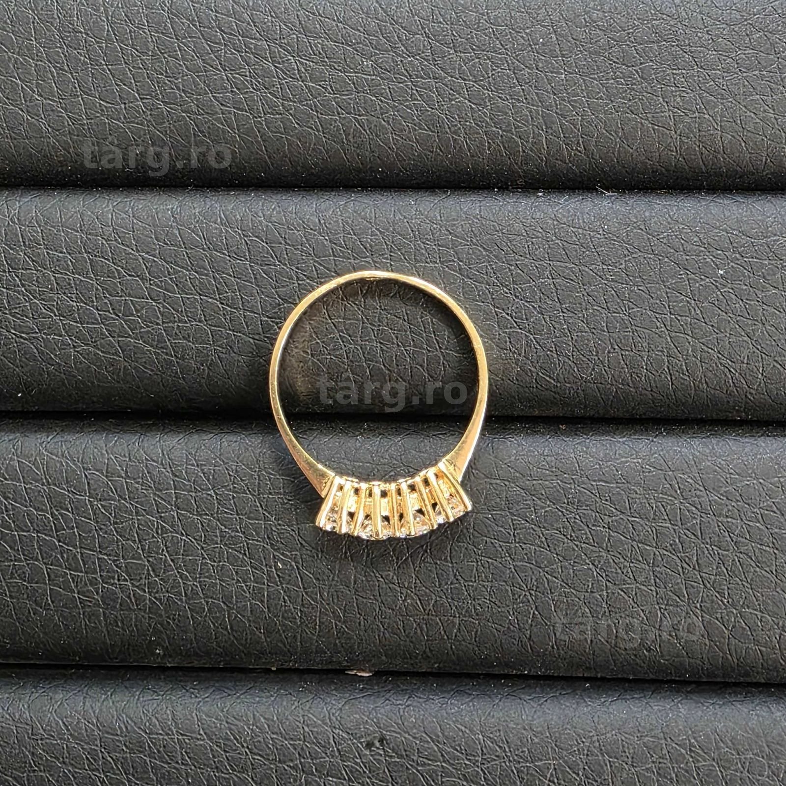 Inel Aur 18K - 2.55 grame / 1400 lei ( B34012.5 / Ag28 Doi Baieti ) 5