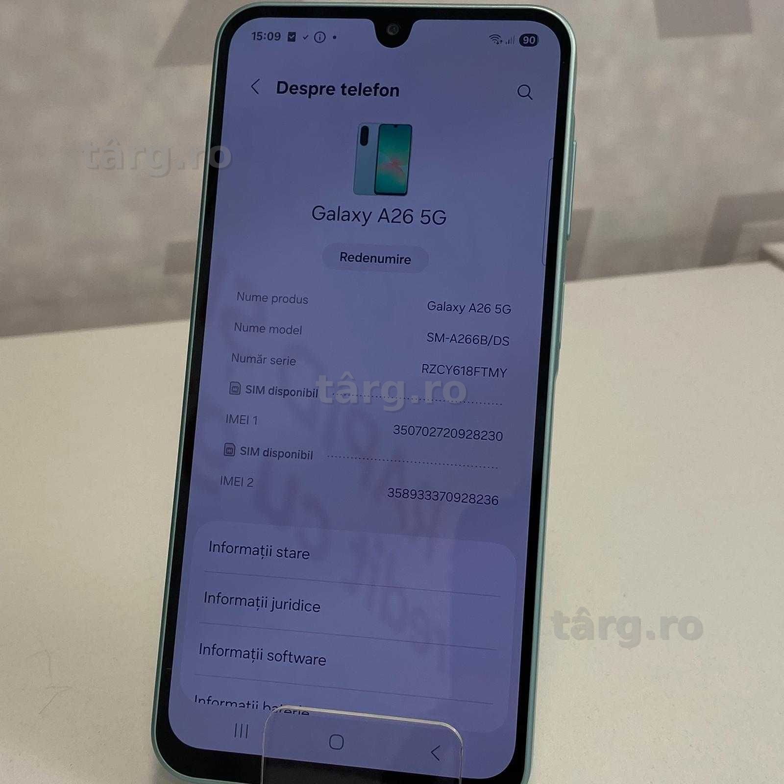 Telefon Samsung A26 (AG13 B.55681) Garantie 2 ani!! 4