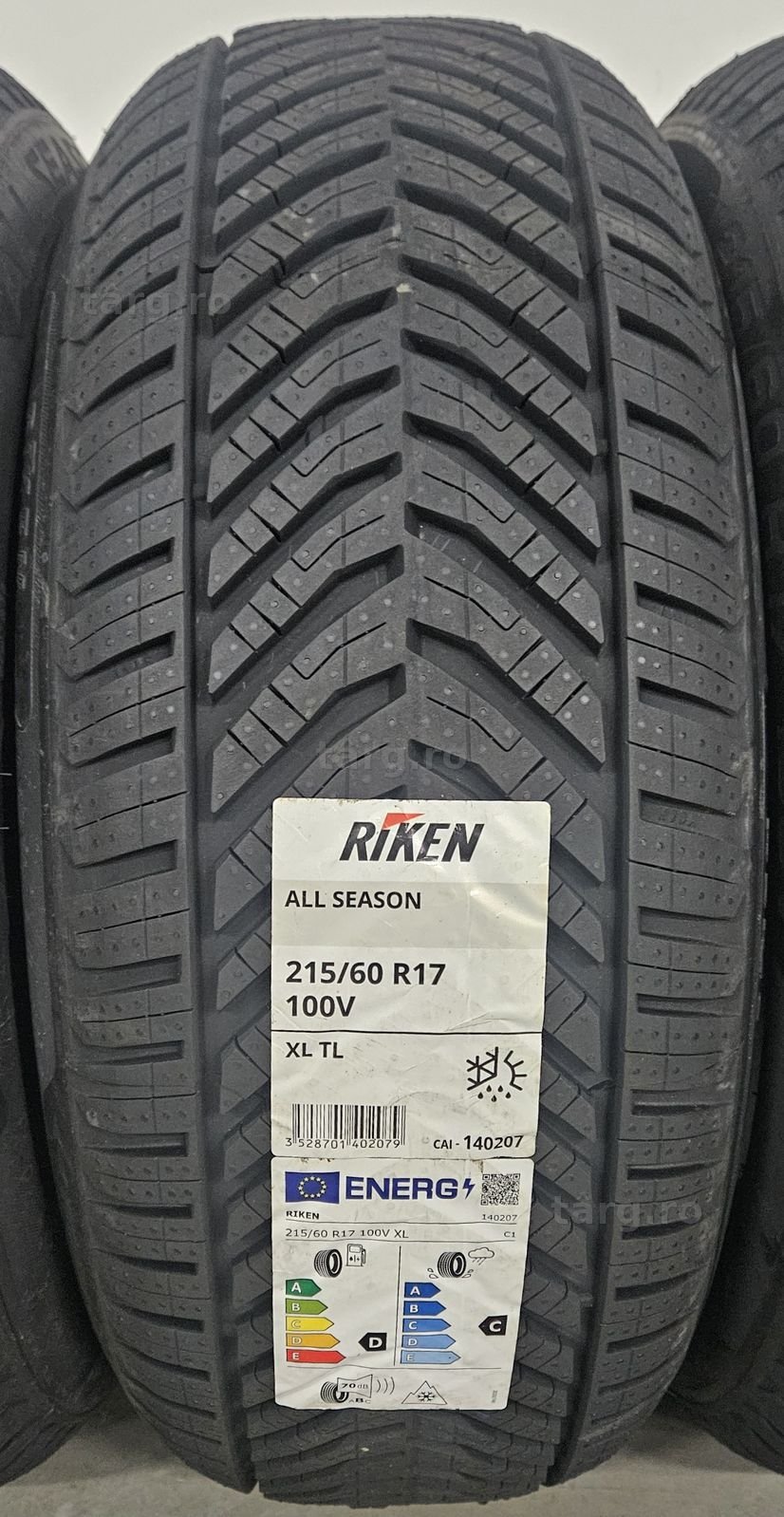 215/60 R17 100V XL RIKEN (by Michelin), Anvelope All Season M+S 2