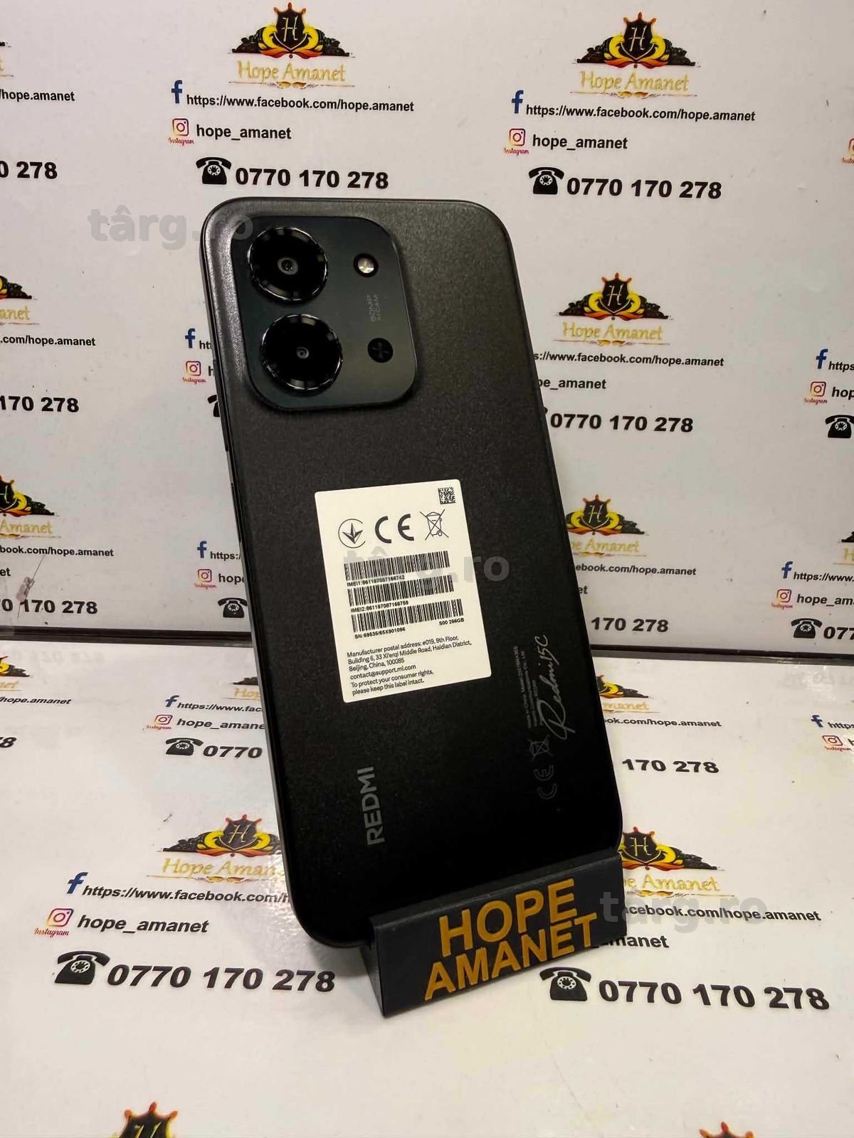 Hope Amanet P13 / Redmi 15C / 256GB
