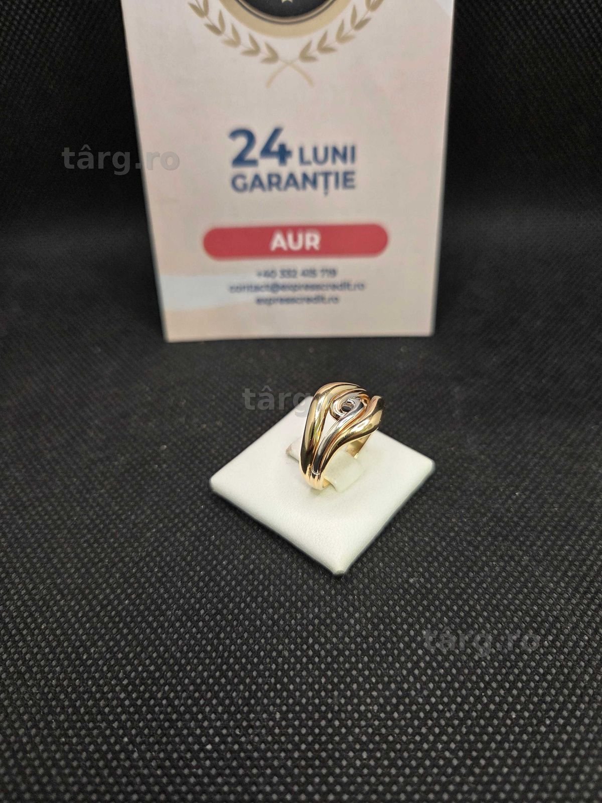 Inel aur 14K 2.98g (50030.1 Ag11 Piata Nicolina) Garantie 2 ani! 3