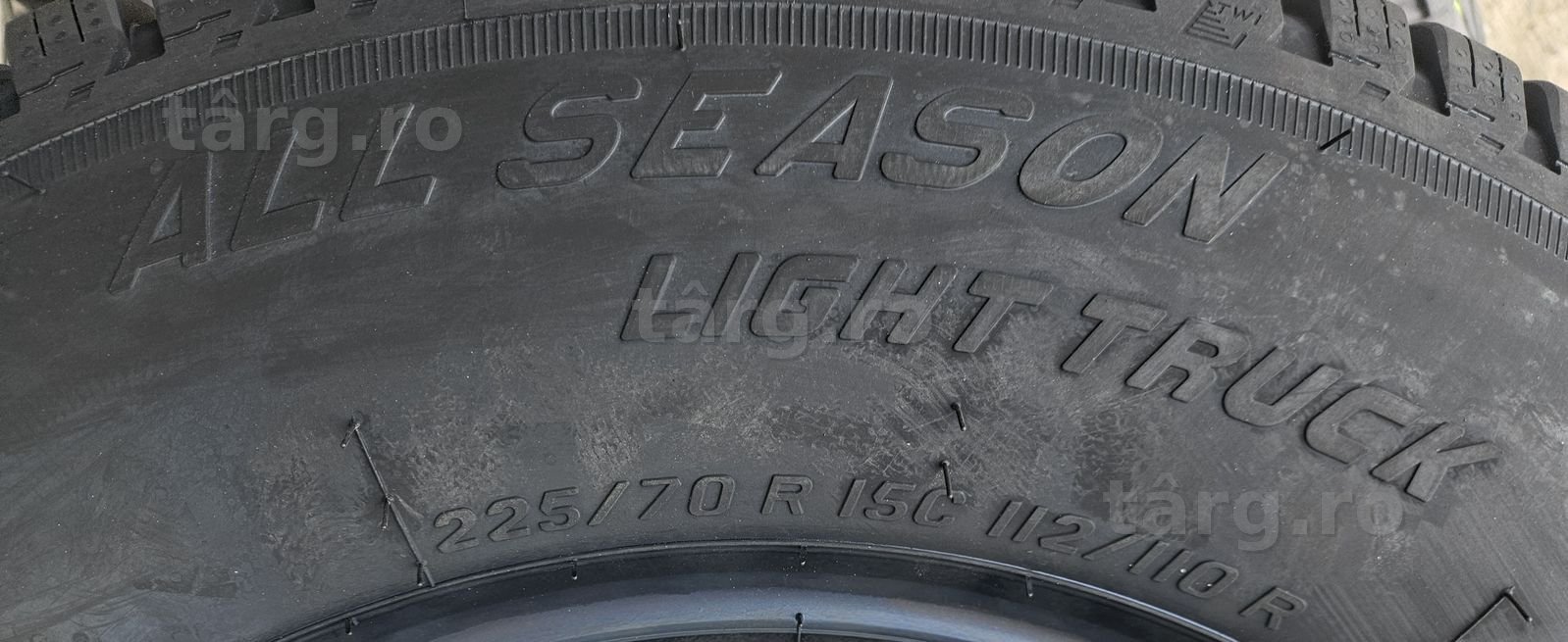 225/70 R15C, 112R, RIKEN (by Michelin) LT, Anvelope all season M+S 6